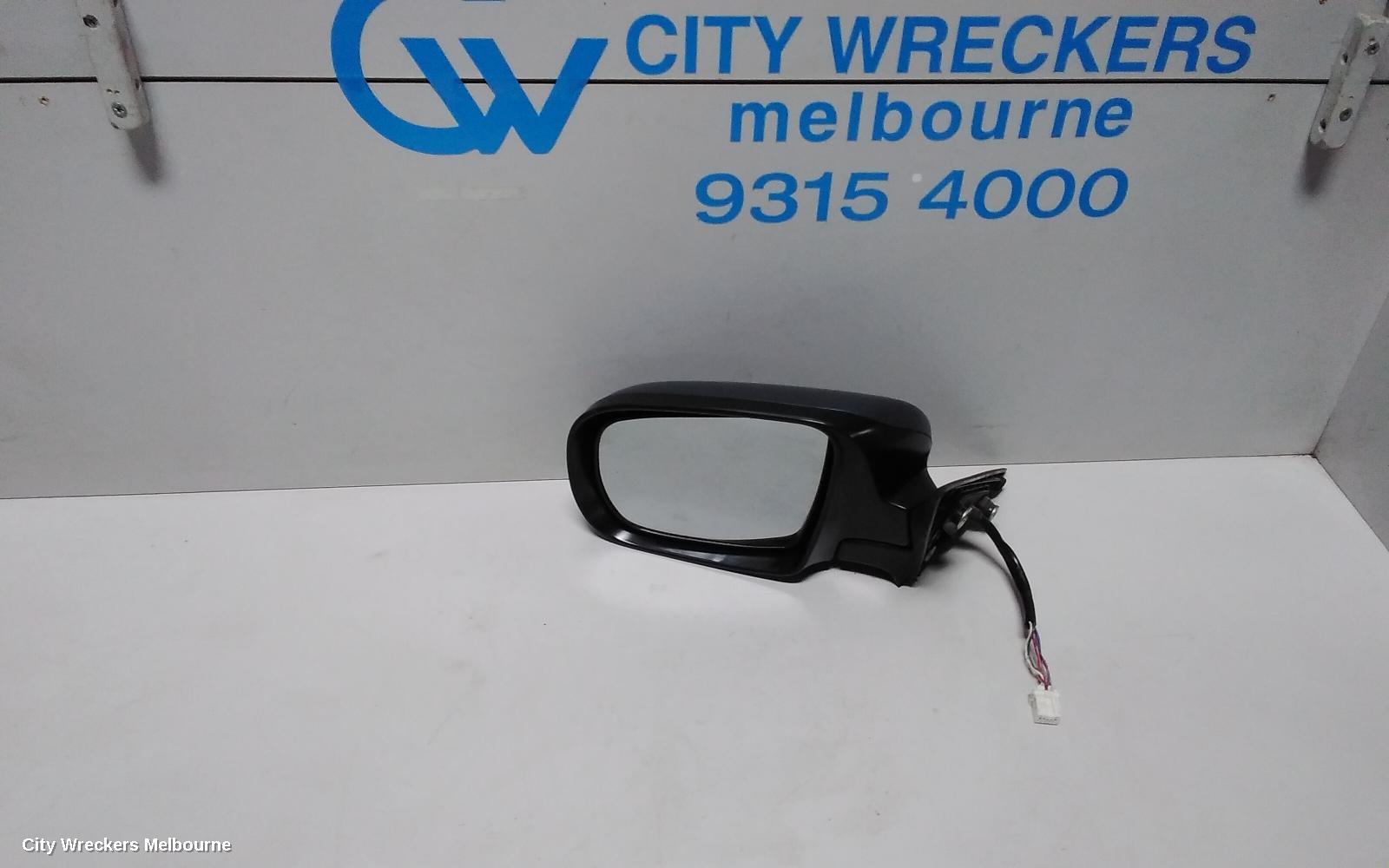 SUBARU OUTBACK LEFT DOOR MIRROR, 4TH GEN, 6 WIRE TYPE, 09/2003 - 09/2006
