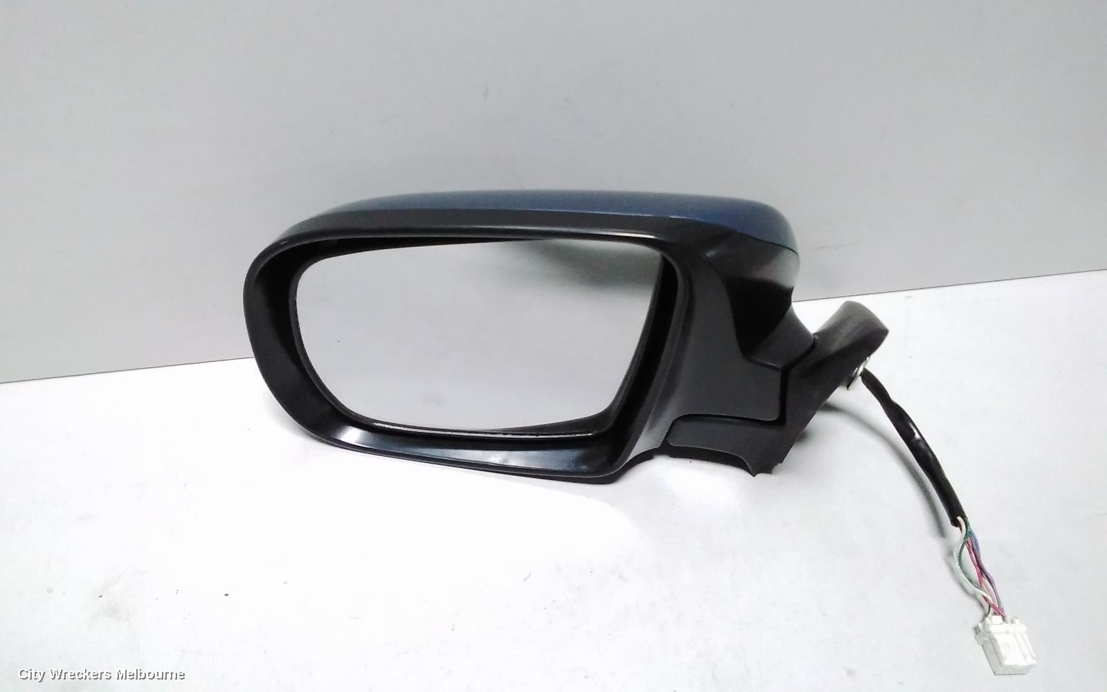 SUBARU OUTBACK LEFT DOOR MIRROR, 4TH GEN, 6 WIRE TYPE, 09/2003 - 09/2006