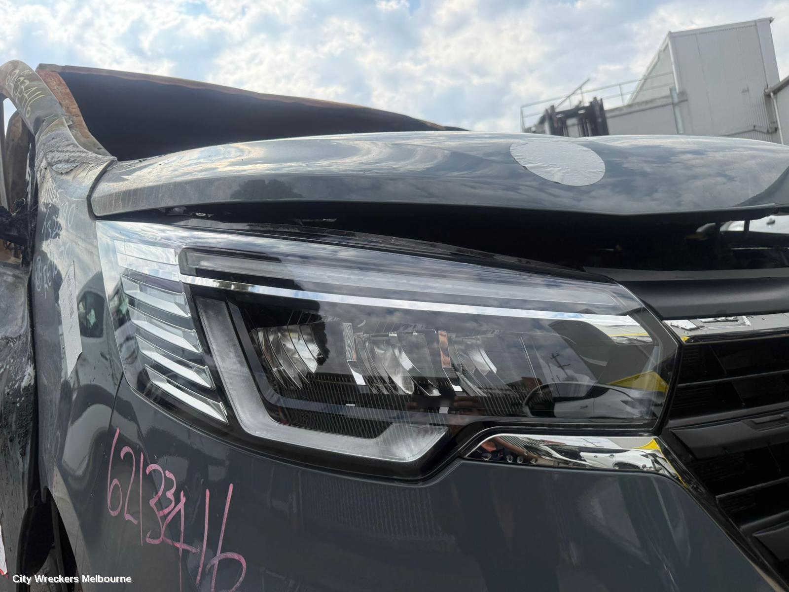 RENAULT TRAFIC RIGHT HEADLAMP, X82, W/ LED, ADAPTIVE TYPE, 01/2022 ONWARDS