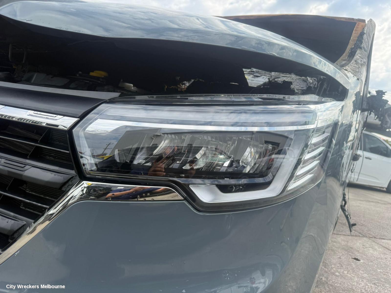 RENAULT TRAFIC RIGHT HEADLAMP, X82, W/ LED, ADAPTIVE TYPE, 01/2022 ONWARDS