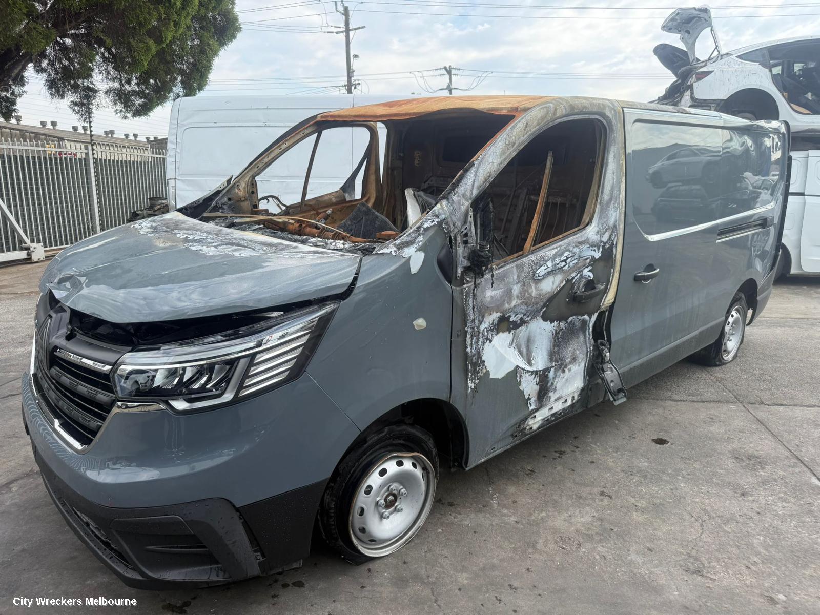 RENAULT TRAFIC RIGHT HEADLAMP, X82, W/ LED, ADAPTIVE TYPE, 01/2022 ONWARDS