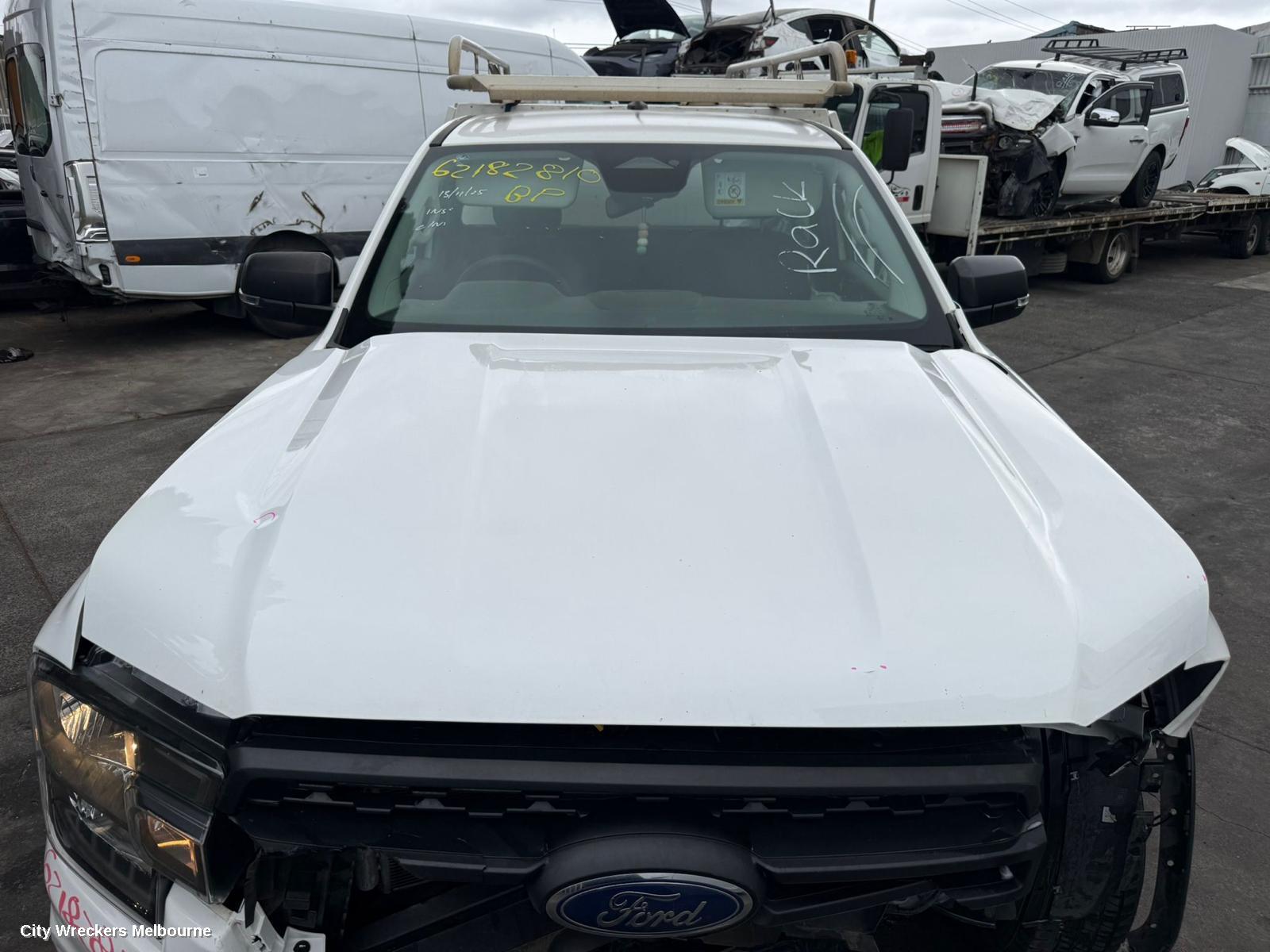 FORD RANGER LEFT FRONT DOOR, RA, SINGLE/EXTRA CAB, 05/2022 ONWARDS