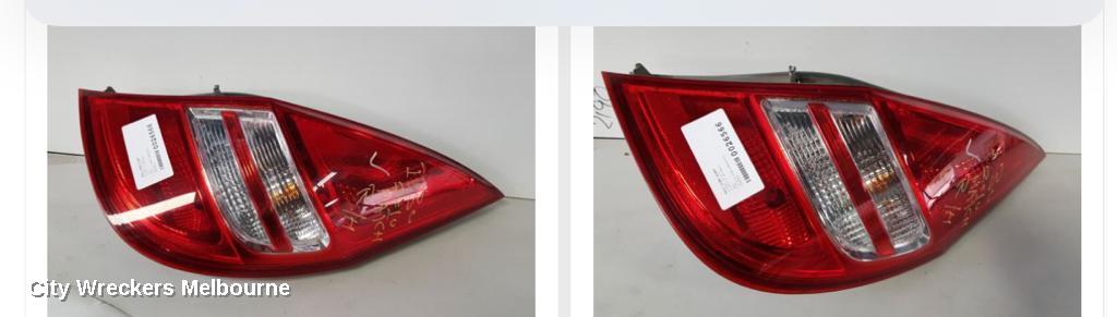 HYUNDAI I30 RIGHT TAILLIGHT, FD, HATCH, 09/2007 - 04/2012