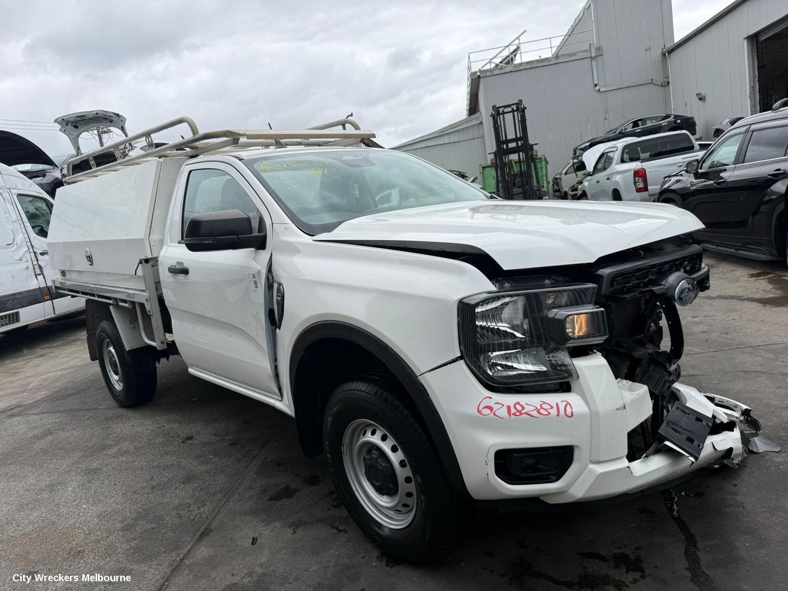 FORD RANGER LEFT FRONT DOOR, RA, SINGLE/EXTRA CAB, 05/2022 ONWARDS
