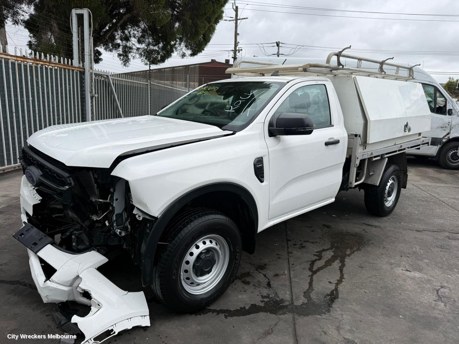 FORD RANGER LEFT FRONT DOOR, RA, SINGLE/EXTRA CAB, 05/2022 ONWARDS