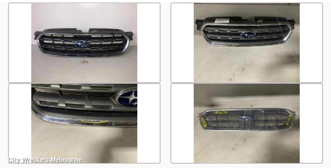 SUBARU OUTBACK GRILLE, EARLY (SER 1), 4TH GEN, 09/2003 - 08/2006