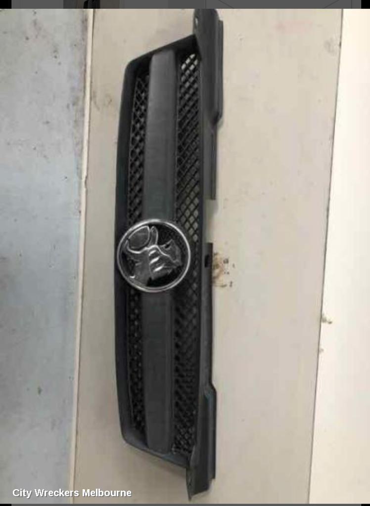 HOLDEN BARINA GRILLE, RADIATOR GRILLE, TK, HATCH, 12/2005 - 06/2008