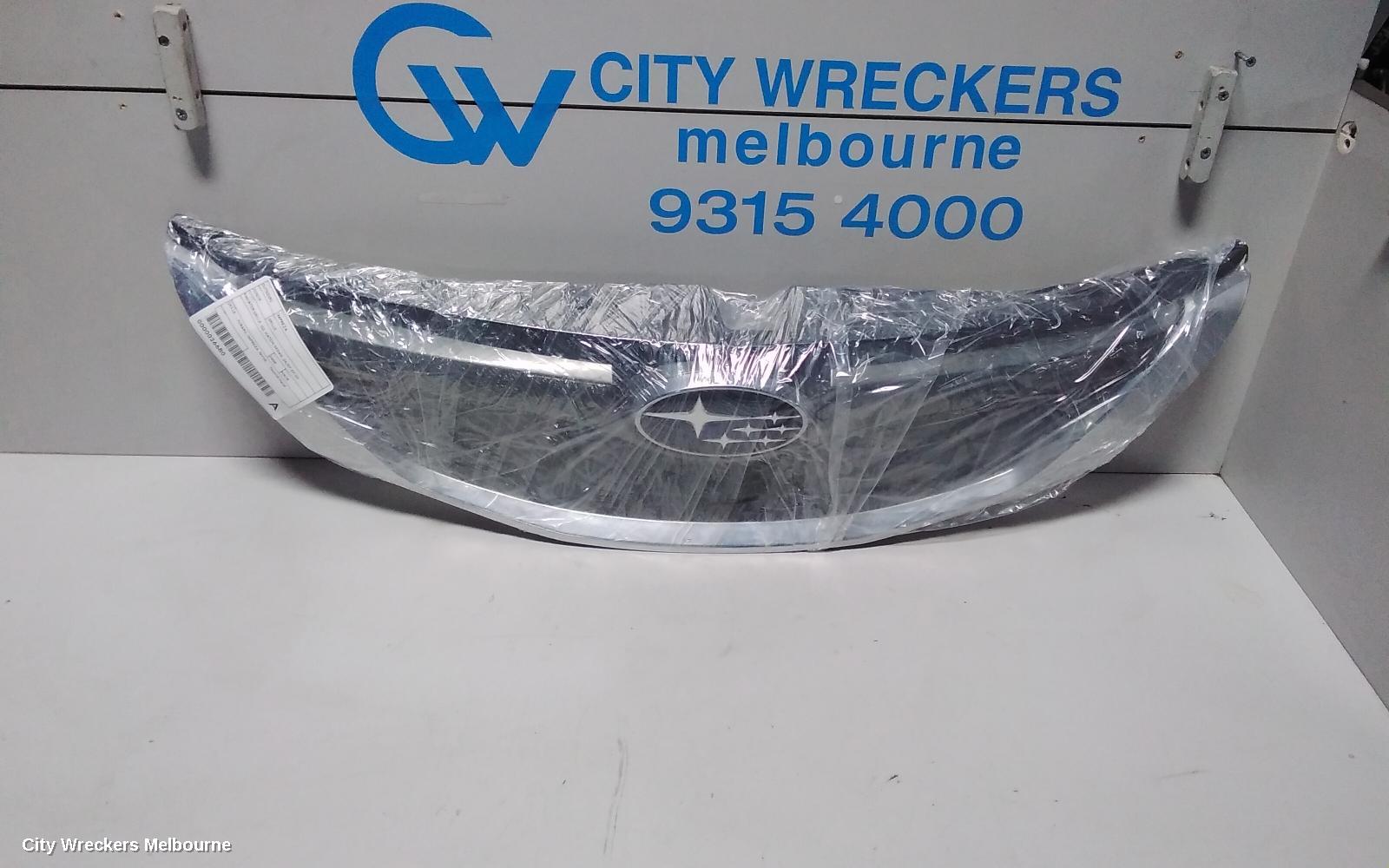 SUBARU IMPREZA GRILLE, RADIATOR GRILLE, G3, HATCH/SEDAN, 04/2007 - 07/2009