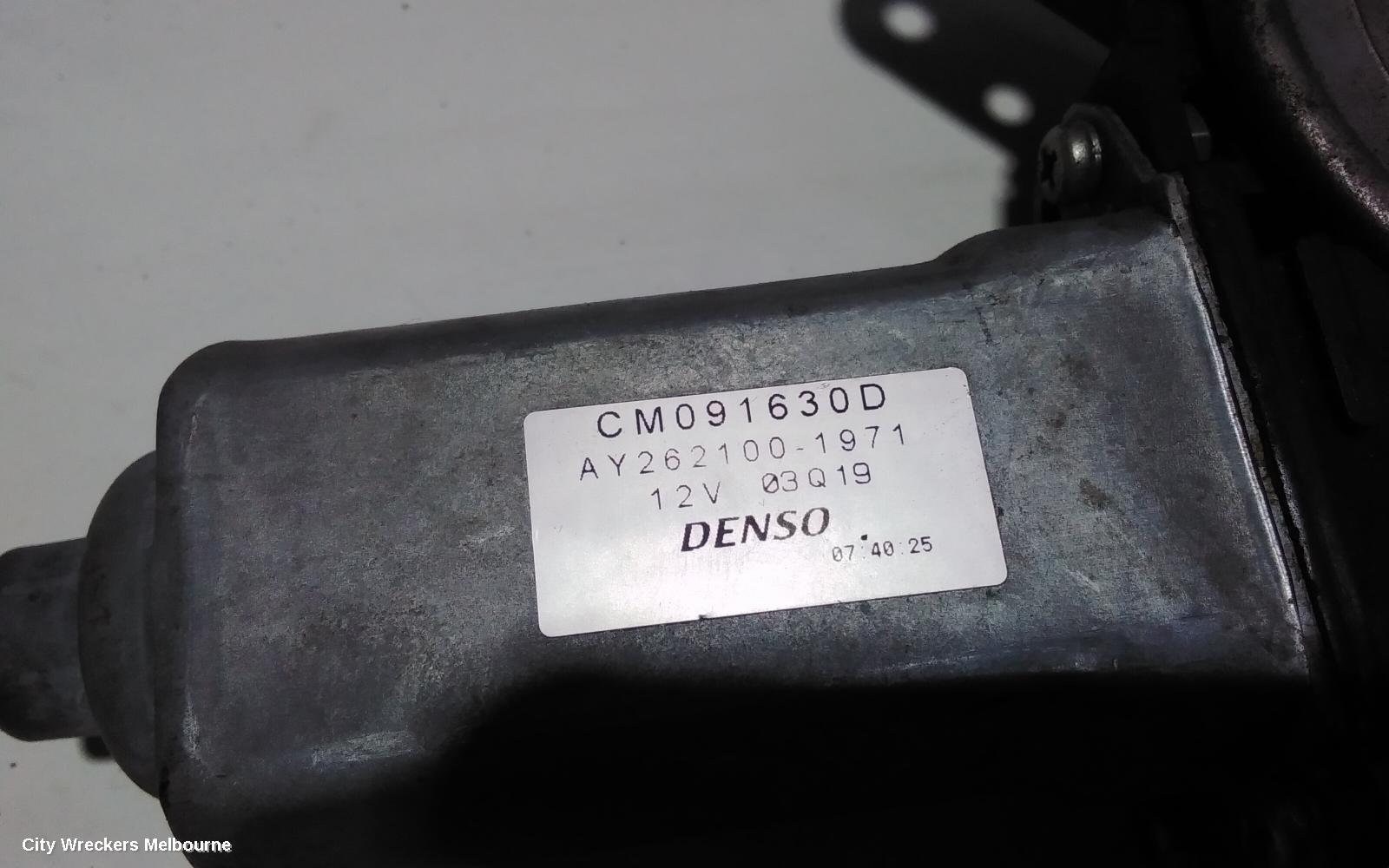 MITSUBISHI 380 RIGHT REAR WND REG/MOTOR, DB, ELECTRIC, 09/2005 - 03/2008