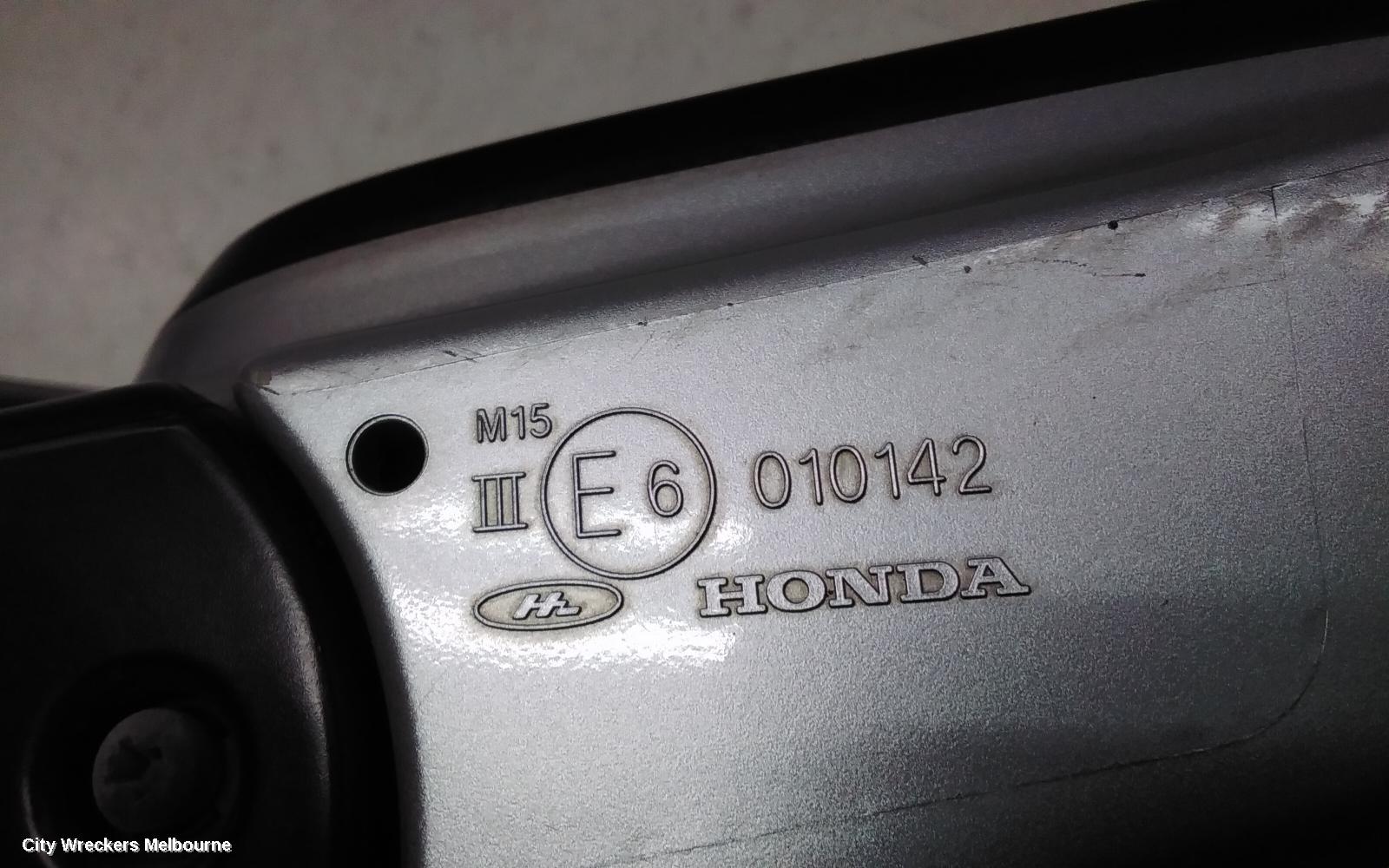 HONDA ACCORD RIGHT DOOR MIRROR, 7TH GEN, CL/EURO (VIN JHMCL95/1996), 06/2003 - 03/2008