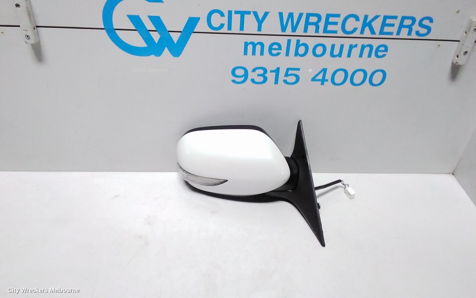 SUBARU OUTBACK RIGHT DOOR MIRROR, 4TH GEN, 5 WIRE TYPE, 09/2006 - 08/2009