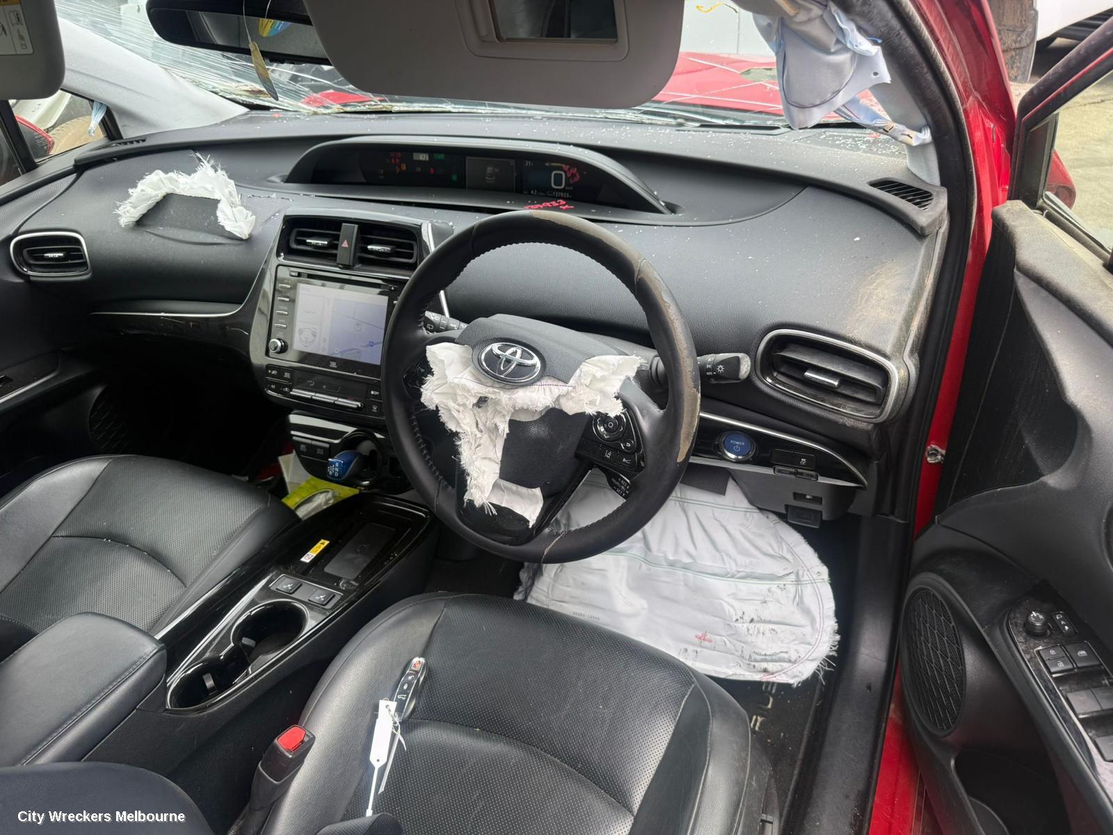 TOYOTA PRIUS CONSOLE, ZVW50R, 02/2016 - 11/2022