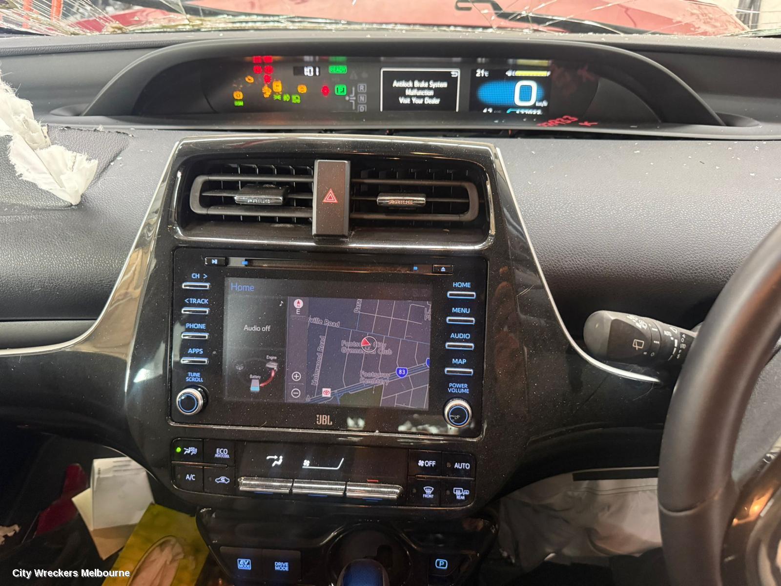 TOYOTA PRIUS CONSOLE, ZVW50R, 02/2016 - 11/2022