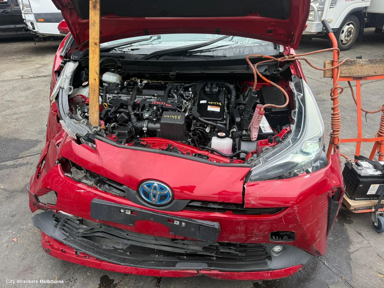 TOYOTA PRIUS CONSOLE, ZVW50R, 02/2016 - 11/2022