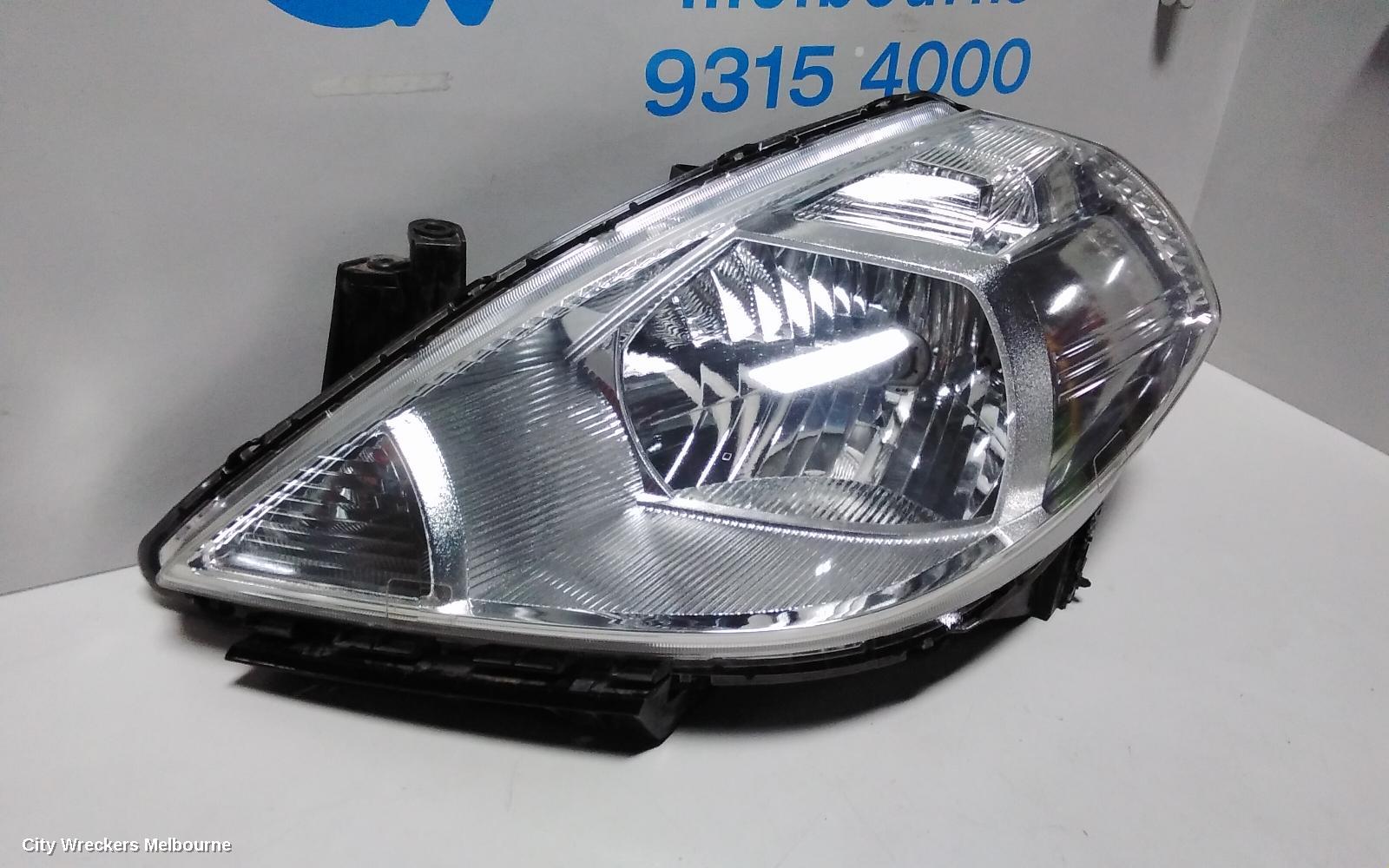 NISSAN TIIDA LEFT HEADLAMP, C11, 09/2004 - 02/2010 (AUS ONLY)