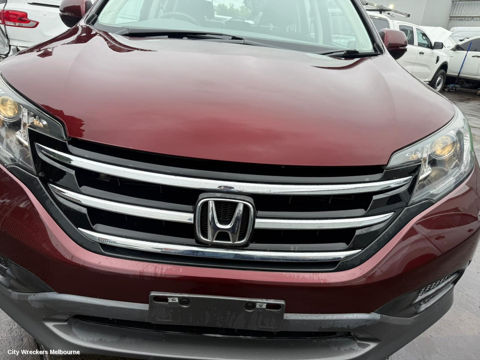 HONDA CRV LEFT FRONT DOOR WINDOW, RM, 11/2012 - 04/2017