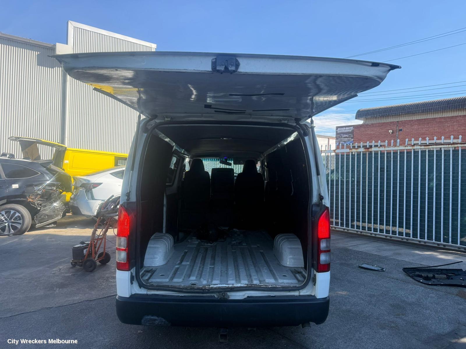 TOYOTA HIACE TOWBAR, TRH/KDH, LWB/SWB, NON STEP, 01/2005 - 04/2019