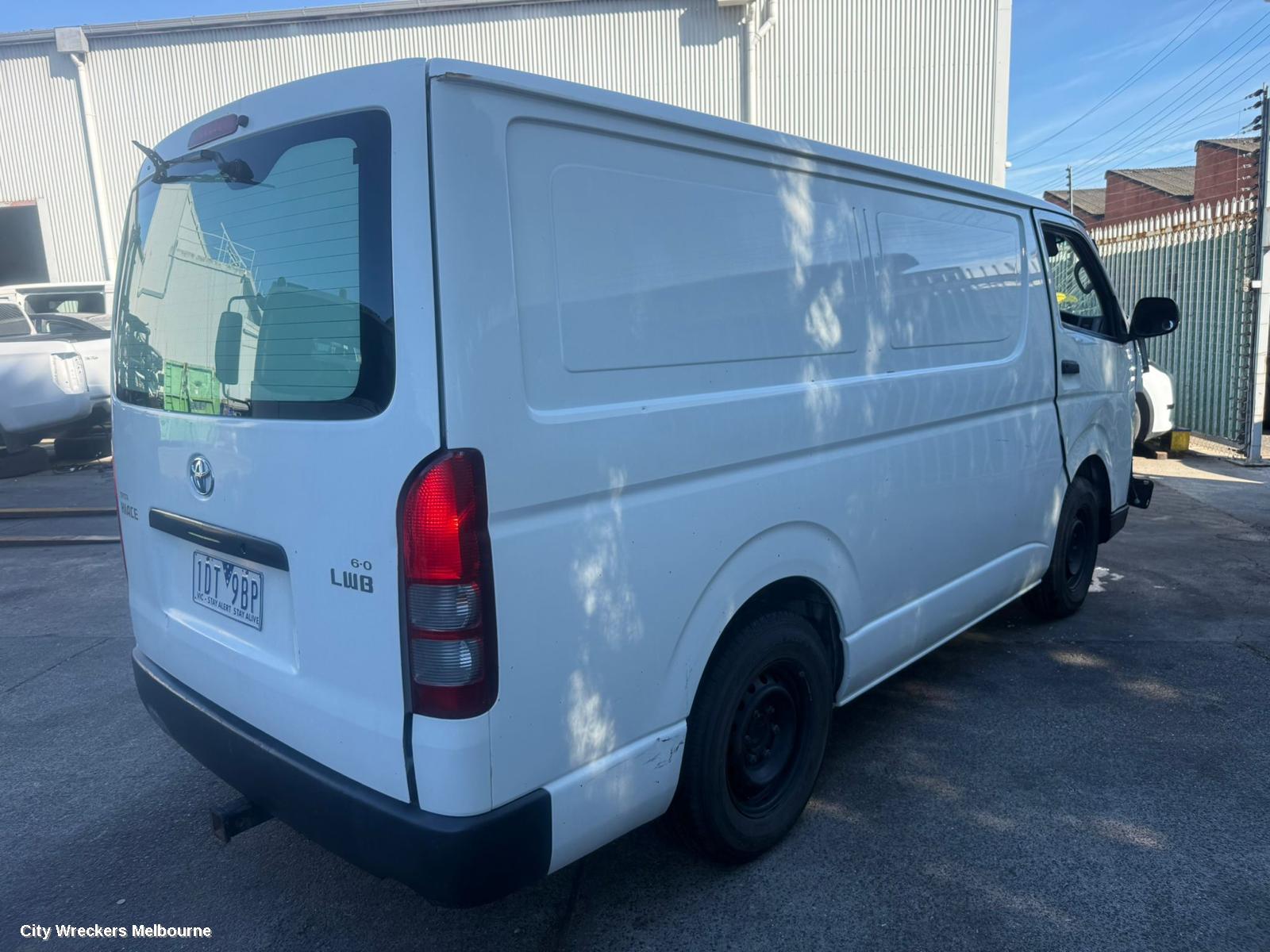 TOYOTA HIACE TOWBAR, TRH/KDH, LWB/SWB, NON STEP, 01/2005 - 04/2019