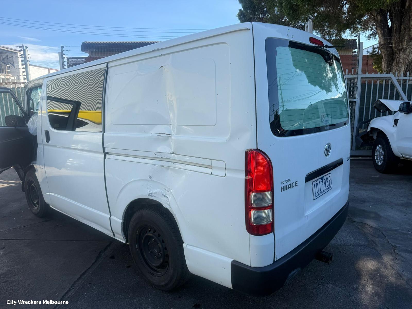 TOYOTA HIACE TOWBAR, TRH/KDH, LWB/SWB, NON STEP, 01/2005 - 04/2019