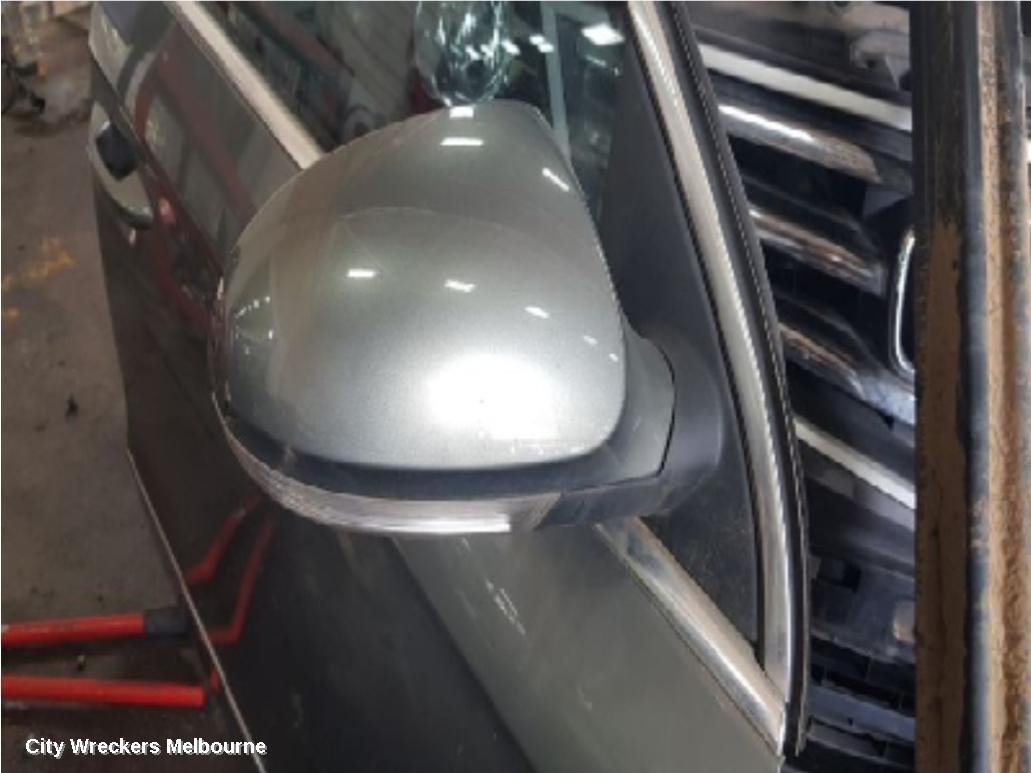 VOLKSWAGEN PASSAT RIGHT DOOR MIRROR, 3C/MK6 B6, MANUAL FOLD (6XN), 03/2006 - 09/2010