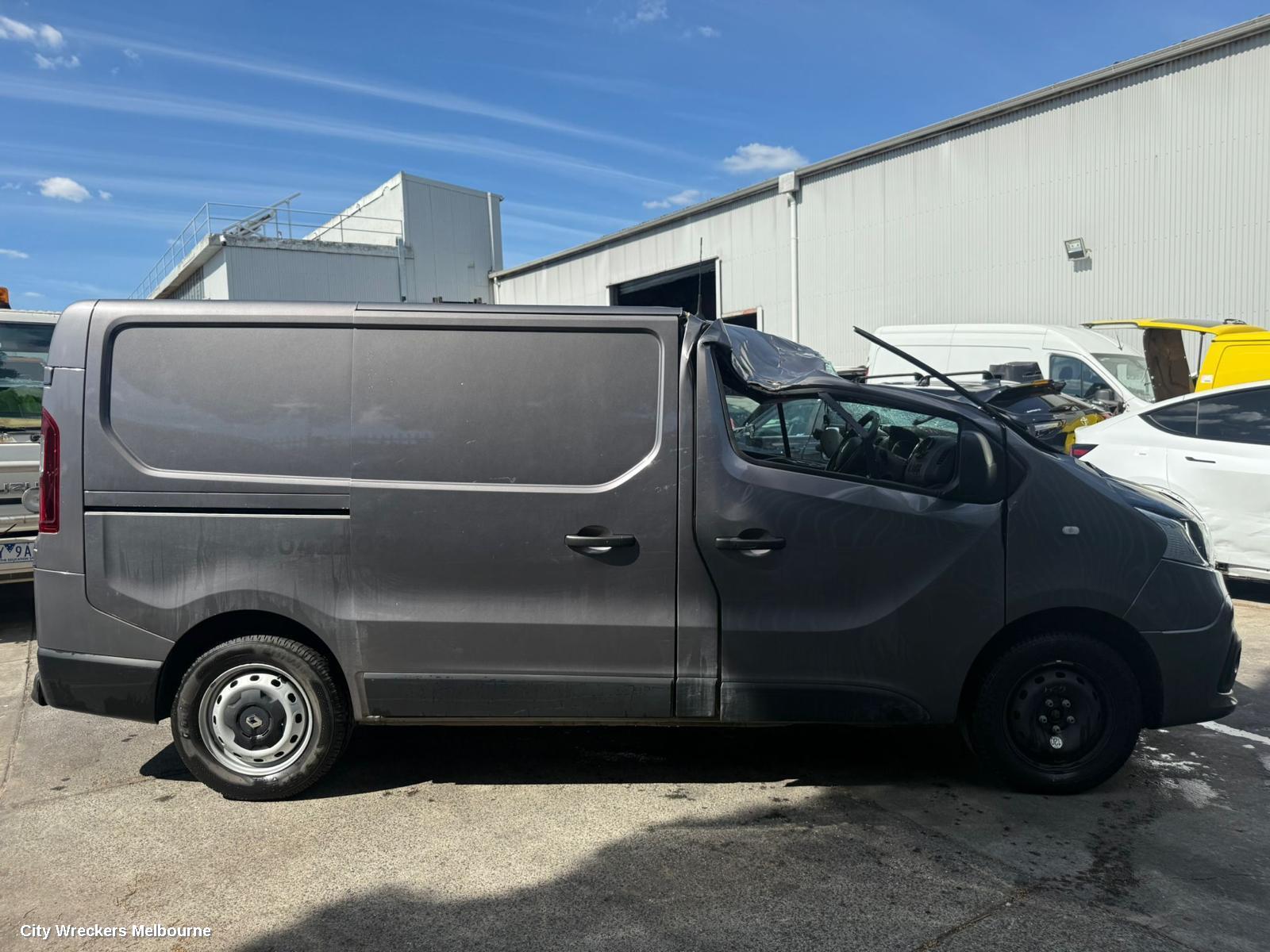 RENAULT TRAFIC BOOTLID/TAILGATE, BARN DOOR (RH SIDE), X82, 01/2015 ONWARDS