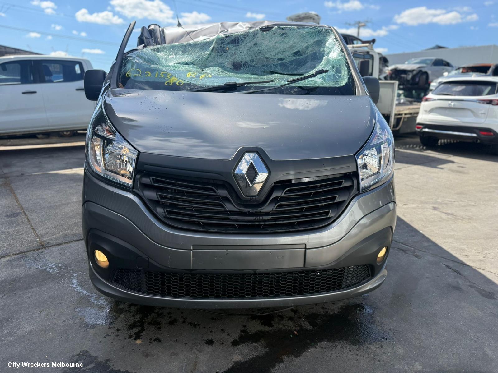 RENAULT TRAFIC BOOTLID/TAILGATE, BARN DOOR (RH SIDE), X82, 01/2015 ONWARDS