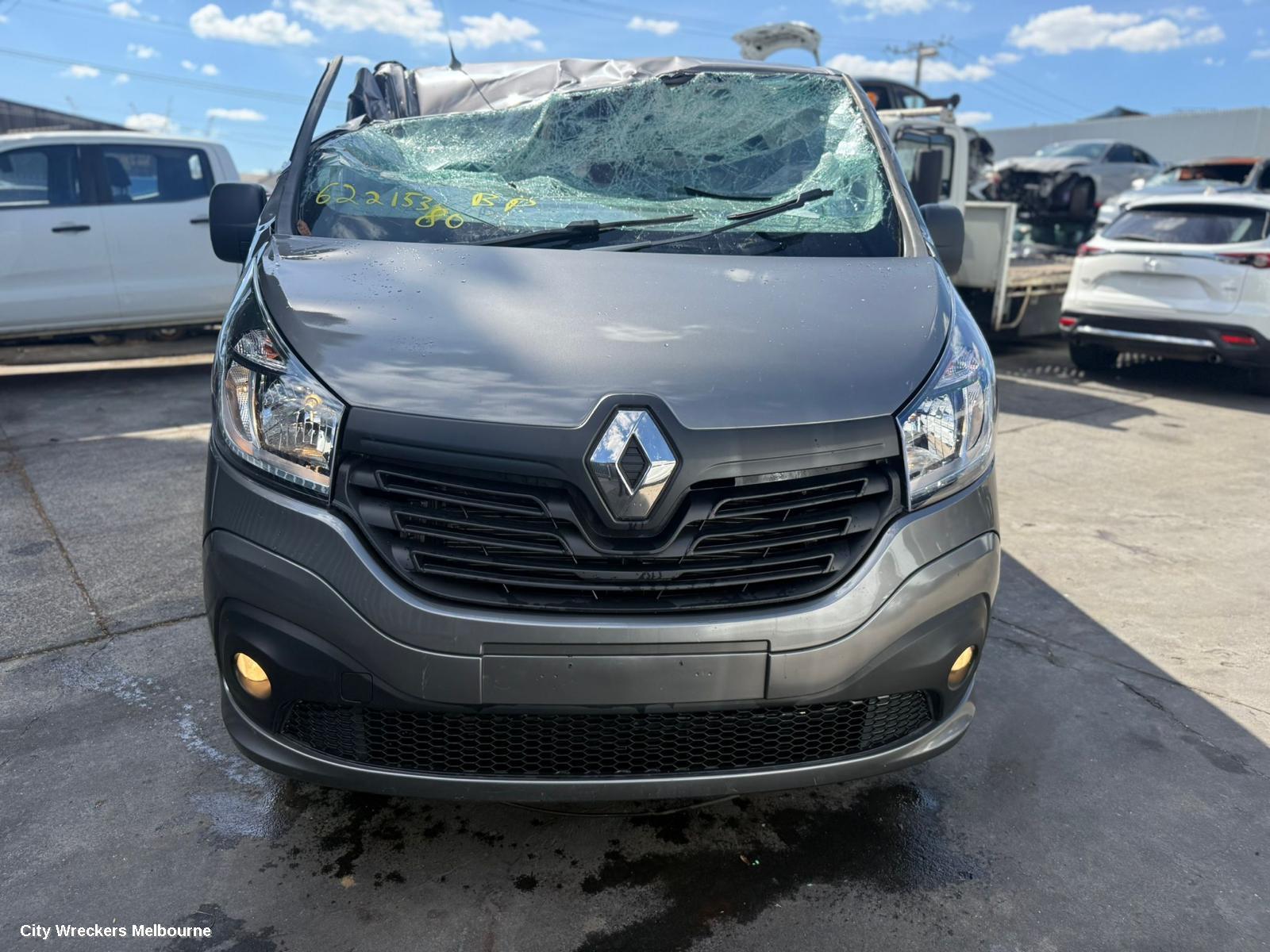 RENAULT TRAFIC BOOTLID/TAILGATE, BARN DOOR (RH SIDE), X82, 01/2015 ONWARDS
