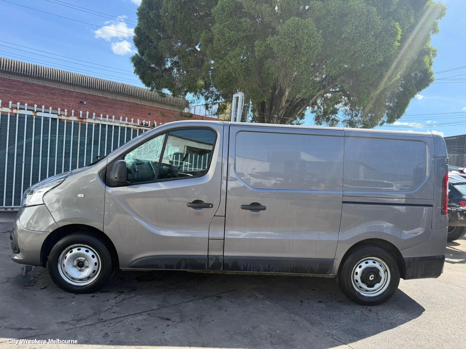 RENAULT TRAFIC BOOTLID/TAILGATE, BARN DOOR (RH SIDE), X82, 01/2015 ONWARDS