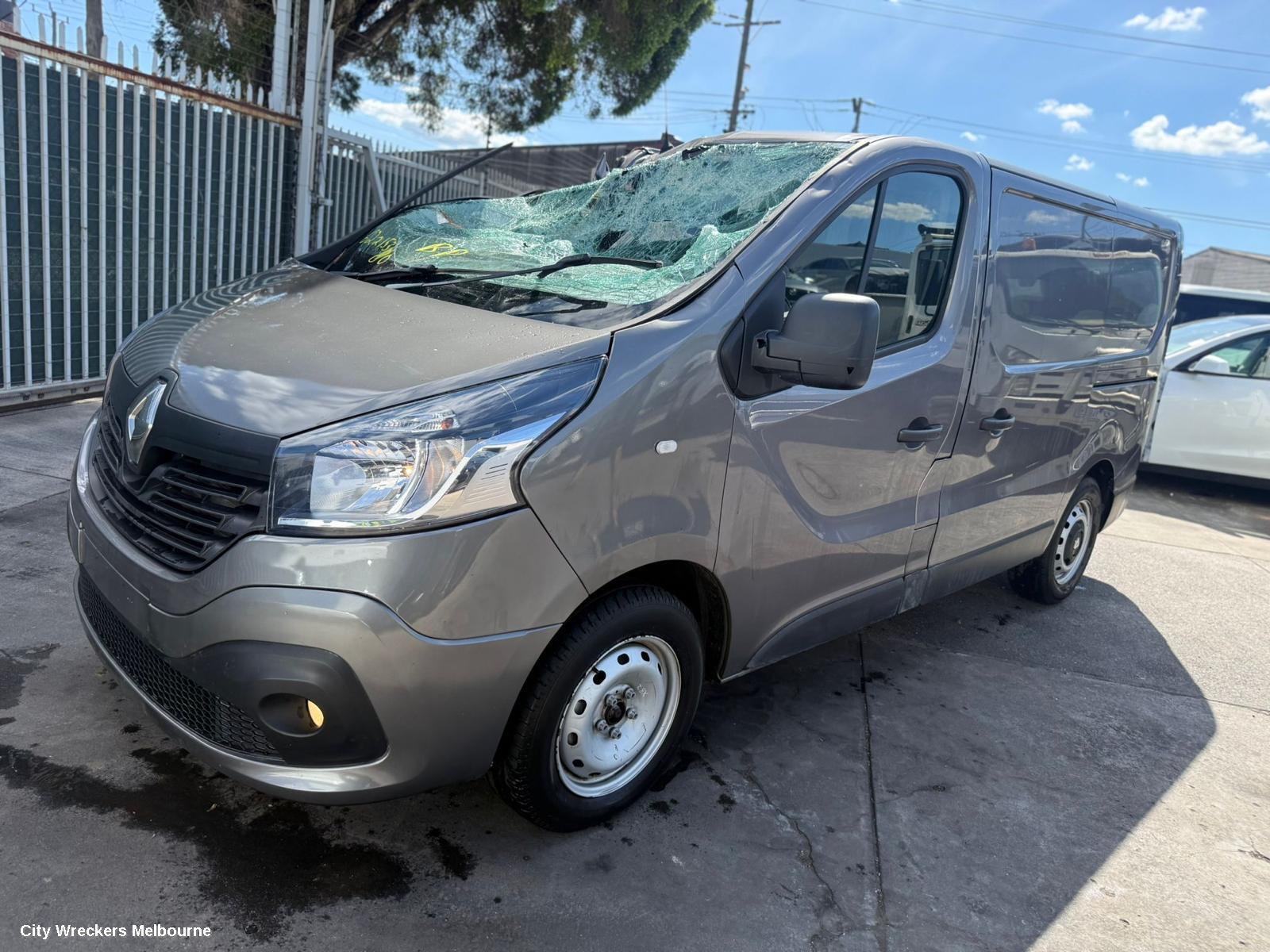 RENAULT TRAFIC BOOTLID/TAILGATE, BARN DOOR (RH SIDE), X82, 01/2015 ONWARDS