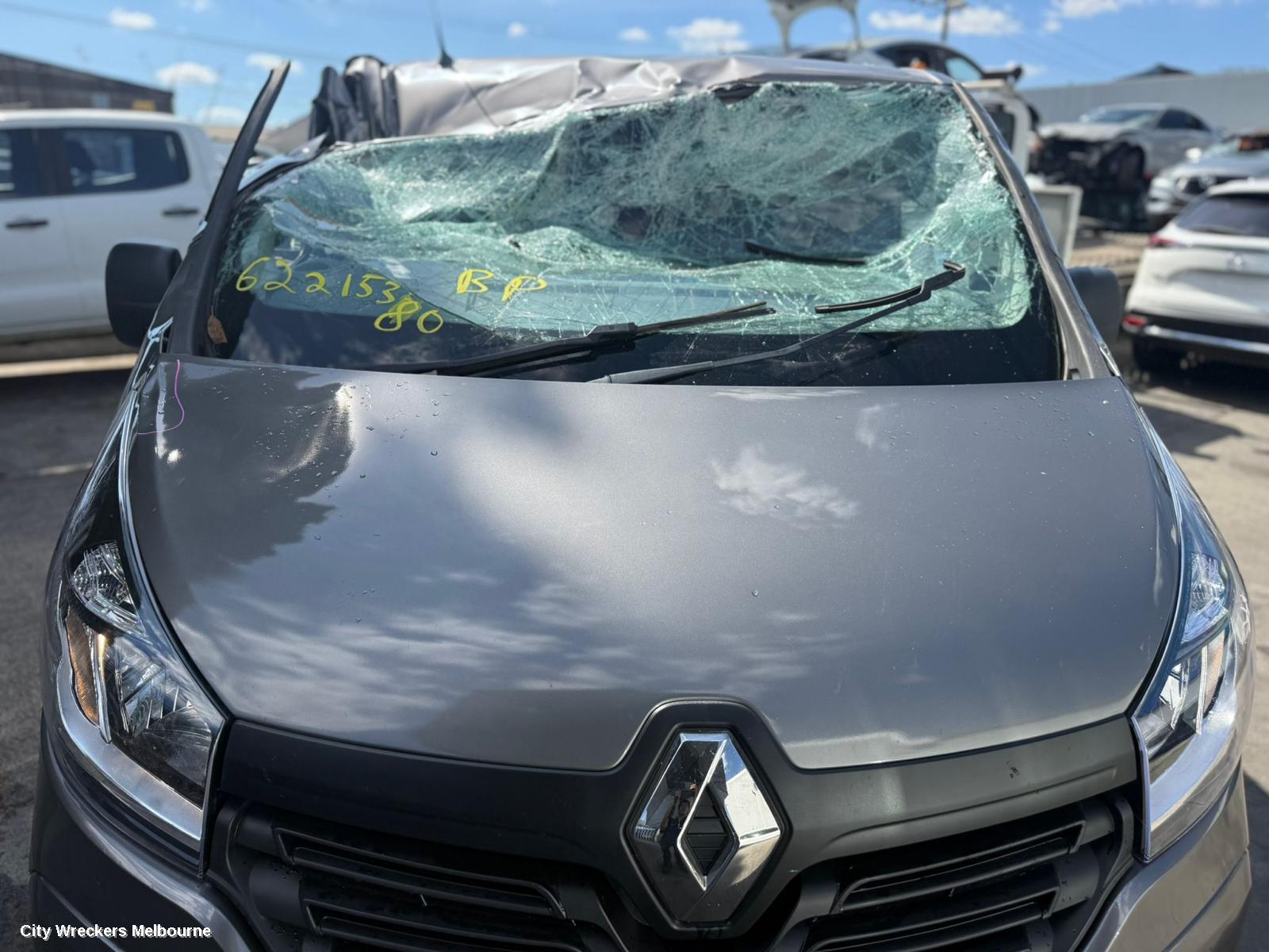 RENAULT TRAFIC BOOTLID/TAILGATE, BARN DOOR (RH SIDE), X82, 01/2015 ONWARDS