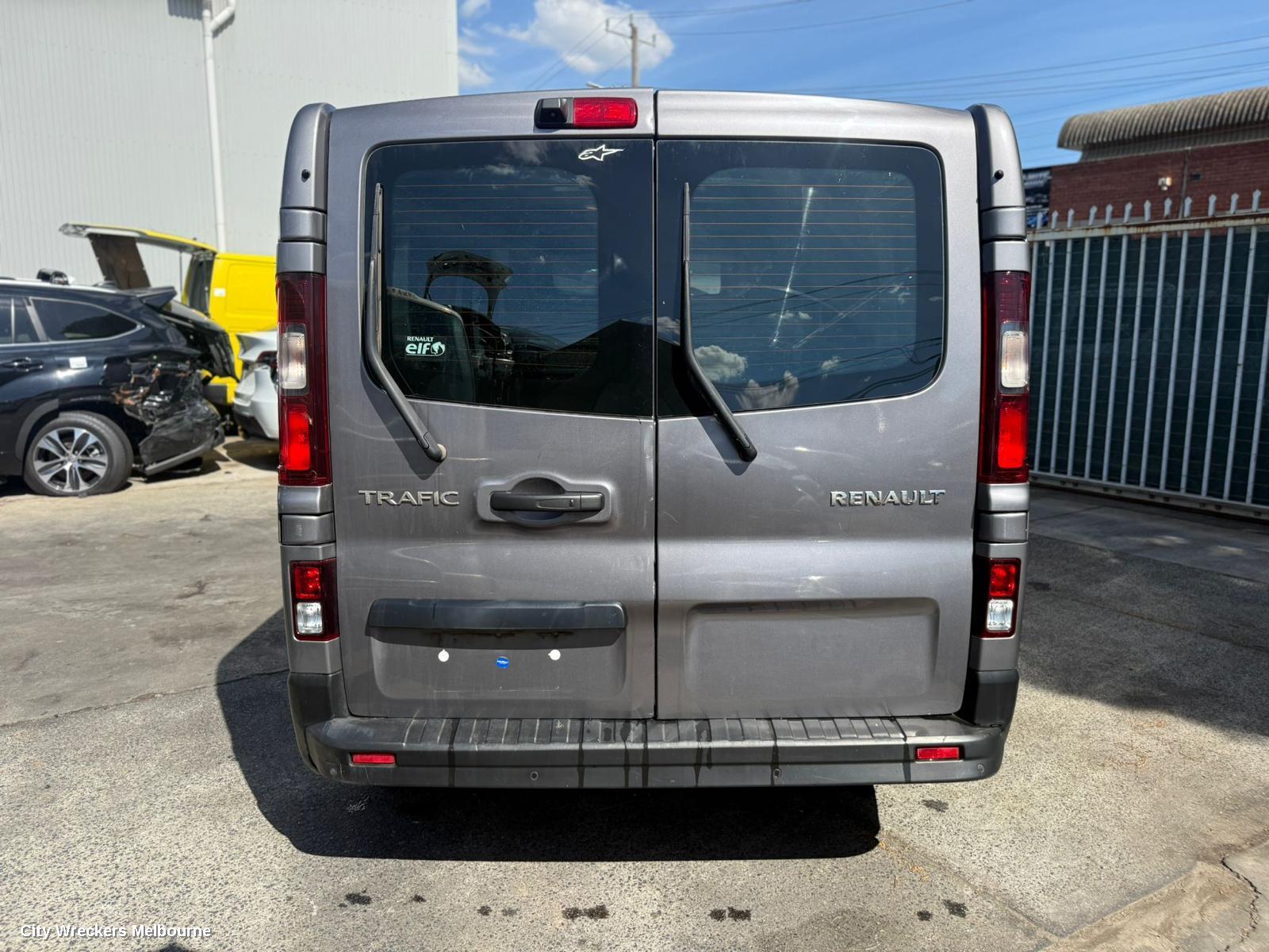 RENAULT TRAFIC BOOTLID/TAILGATE, BARN DOOR (RH SIDE), X82, 01/2015 ONWARDS