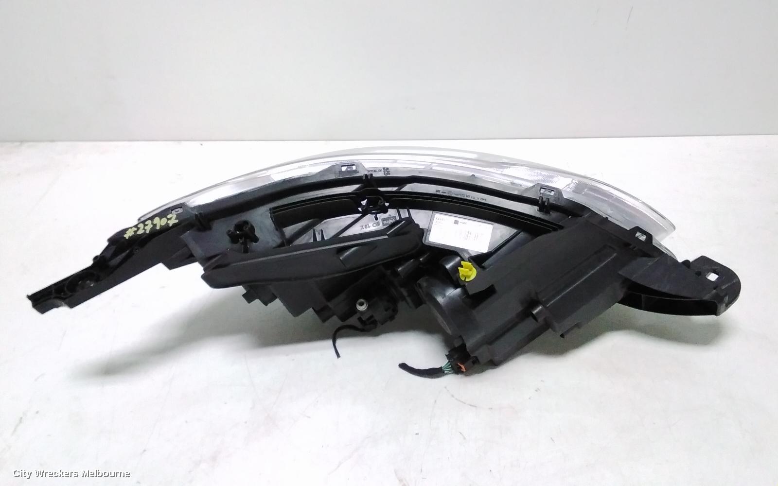 PEUGEOT 2008 LEFT HEADLAMP, A94, ACTIVE, NON AUTOMATIC TYPE, 10/2013 - 12/2018