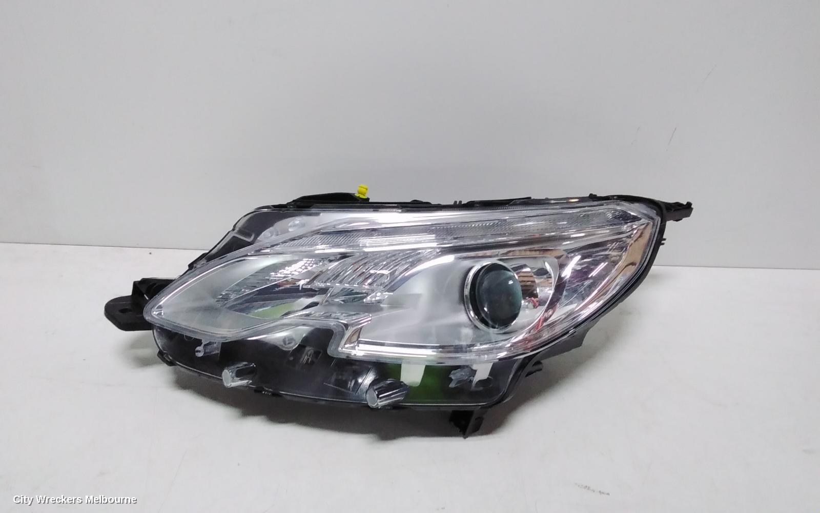 PEUGEOT 2008 LEFT HEADLAMP, A94, ACTIVE, NON AUTOMATIC TYPE, 10/2013 - 12/2018