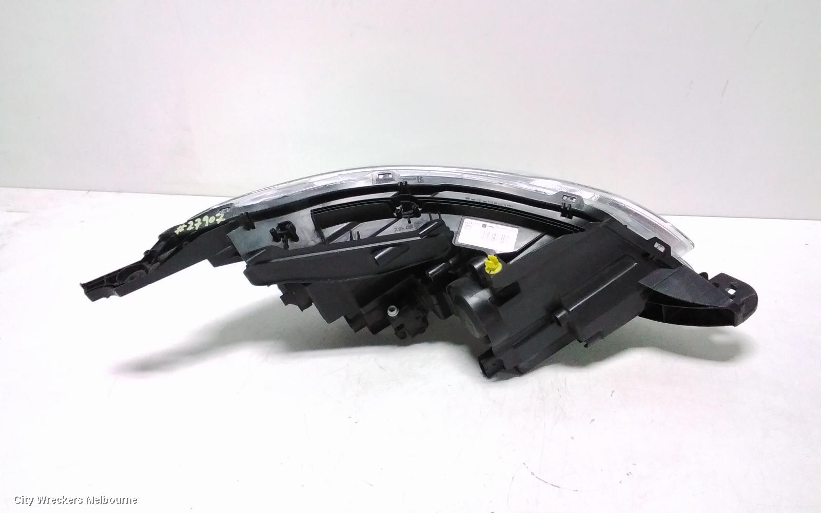 PEUGEOT 2008 LEFT HEADLAMP, A94, ACTIVE, NON AUTOMATIC TYPE, 10/2013 - 12/2018
