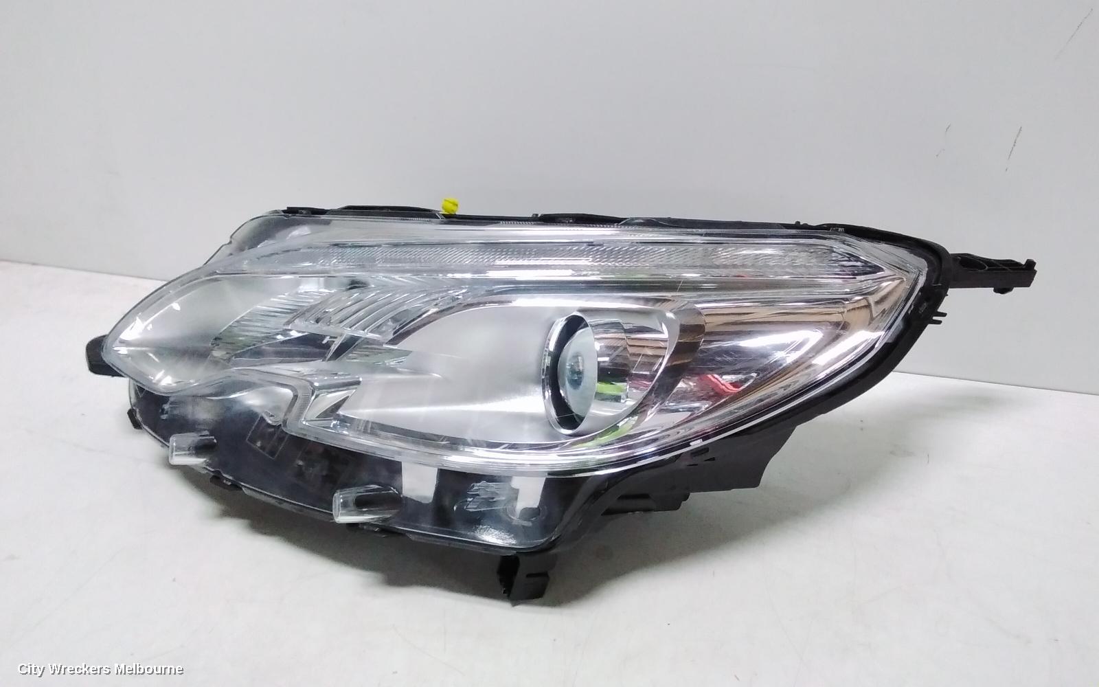 PEUGEOT 2008 LEFT HEADLAMP, A94, ACTIVE, NON AUTOMATIC TYPE, 10/2013 - 12/2018