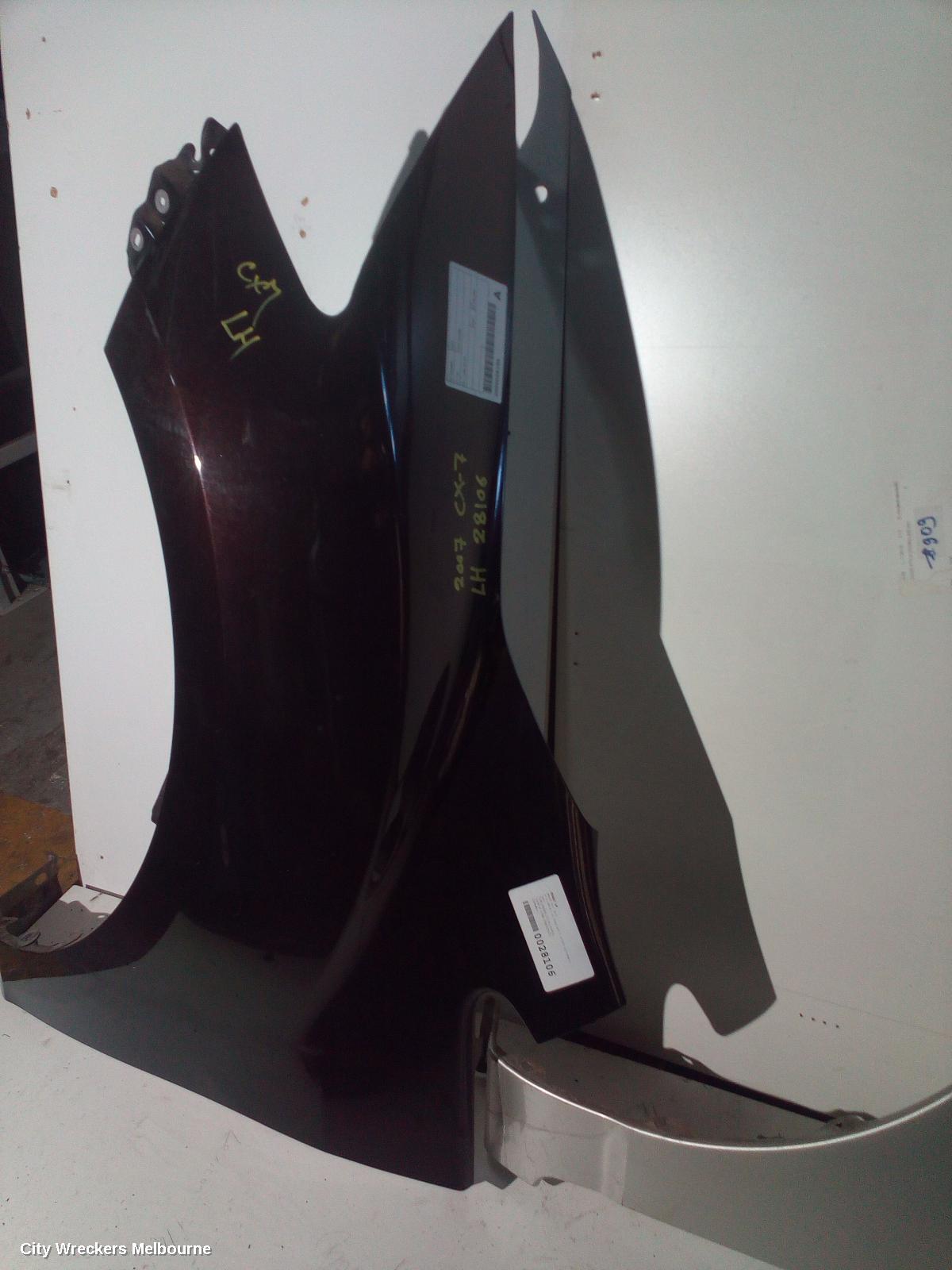MAZDA CX7 LEFT GUARD, ER, 11/2006 - 02/2012