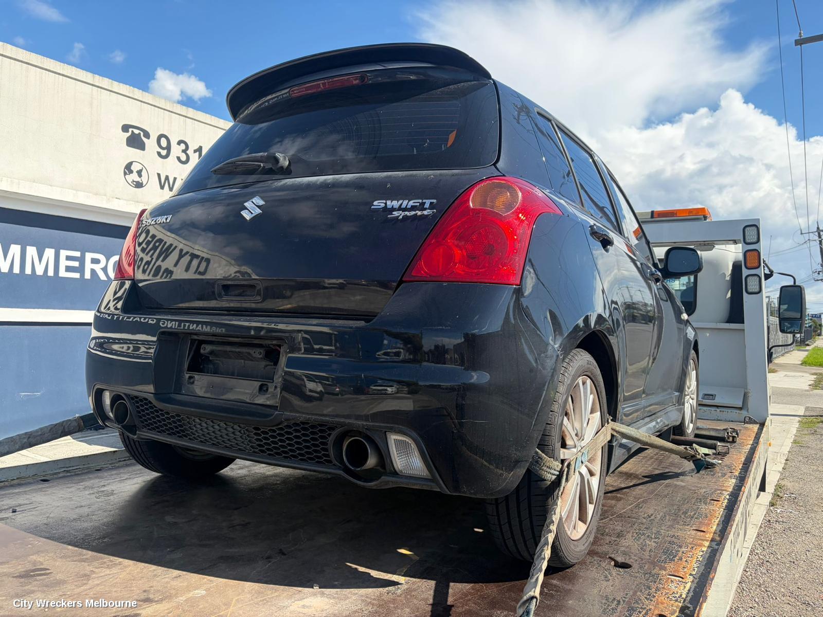 SUZUKI SWIFT BOOTLID/TAILGATE, TAILGATE, RS415/RS416, SPOILERED TYPE, 09/2004 - 02/2011