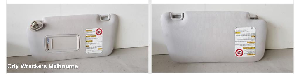 SUBARU FORESTER SUNVISOR, LH SIDE, CLOTH, 02/2008 - 12/2012