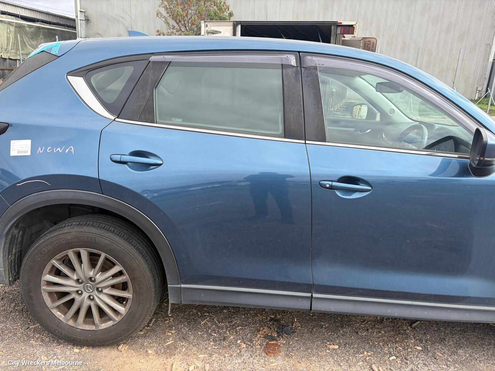 MAZDA CX5 LEFT GUARD LINER, FRONT, KF, 02/2017 - 08/2021