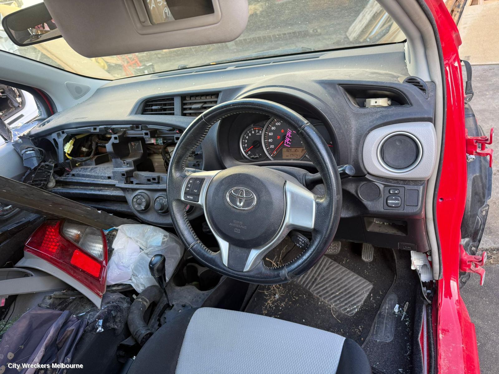 TOYOTA YARIS ENGINE, 1.5, 1NZ, NCP13#, 08/2011 - 12/2019