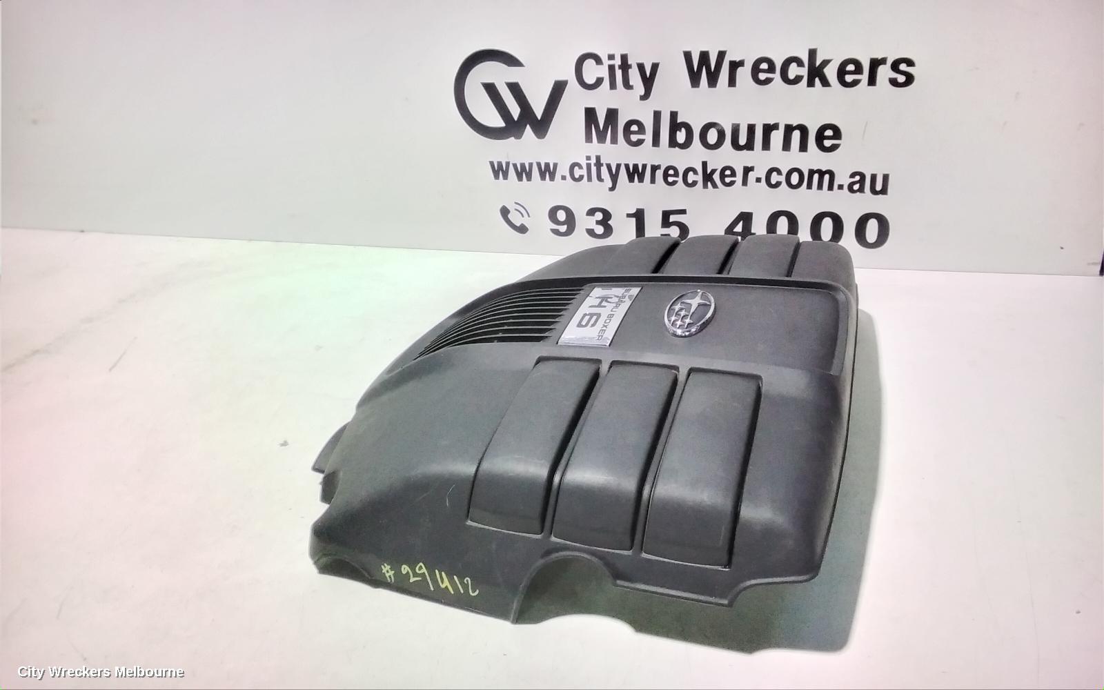 SUBARU OUTBACK ENGINE COVER, PETROL, 3.0, EZ30, 4TH GEN, 09/2003 - 08/2009