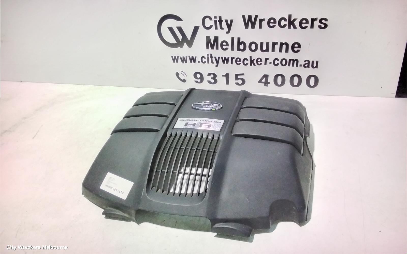 SUBARU OUTBACK ENGINE COVER, PETROL, 3.0, EZ30, 4TH GEN, 09/2003 - 08/2009