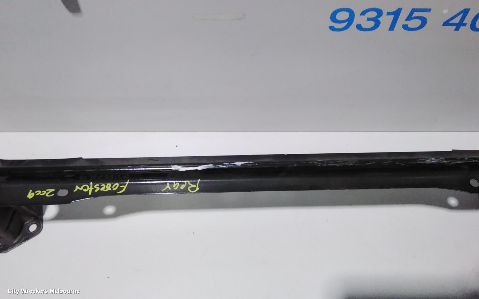 SUBARU FORESTER R/BAR BRACKET/REINFO, REINFORCEMENT, 02/2008 - 12/2012