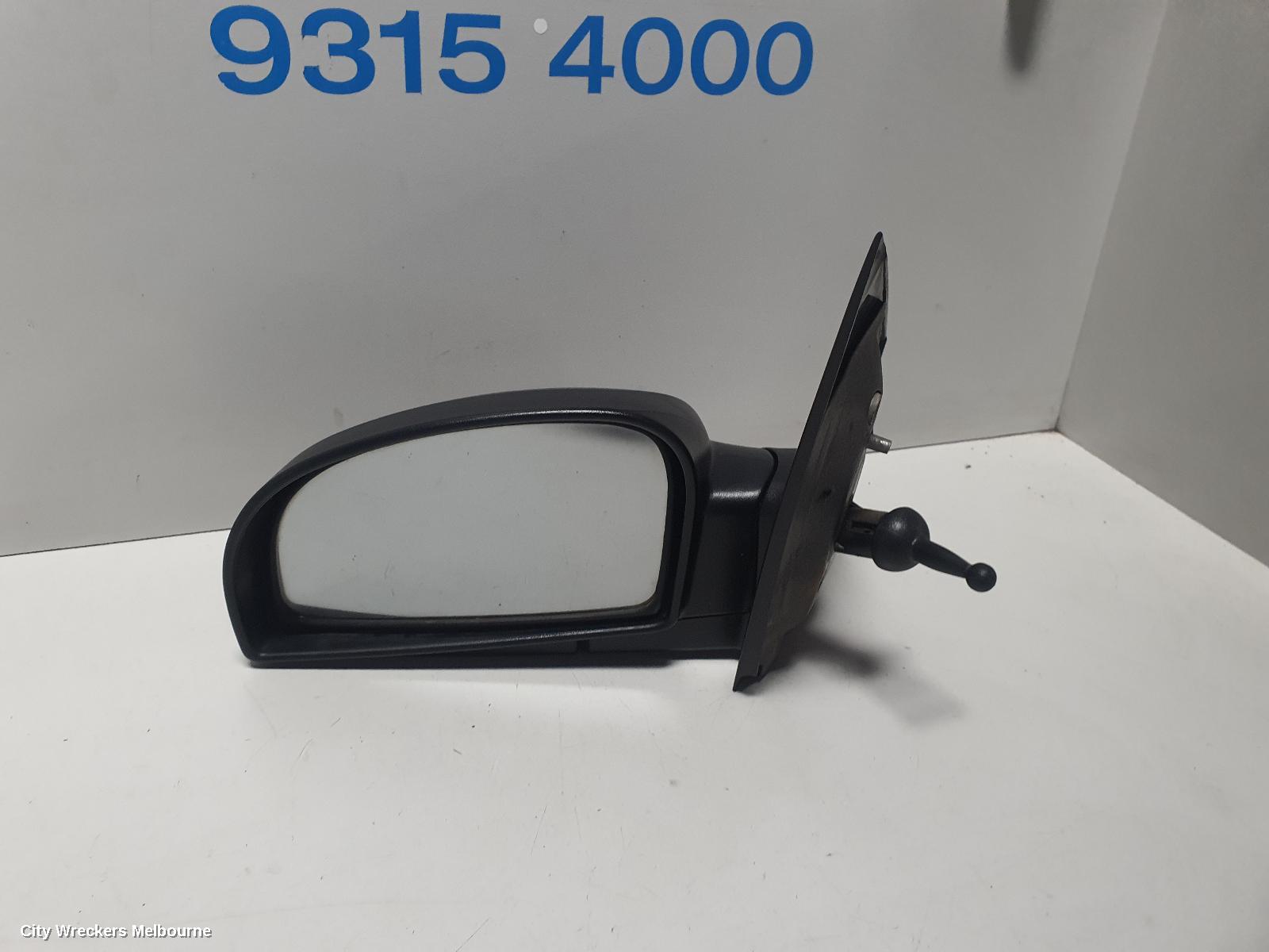 HYUNDAI GETZ LEFT DOOR MIRROR, TB, 3DR/5DR HATCH, MAN, 09/2002 - 09/2005