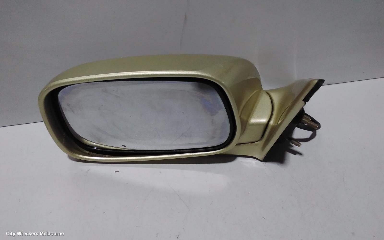 TOYOTA CAMRY LEFT DOOR MIRROR, SK36, COLOUR CODED, 08/2002 - 05/2006