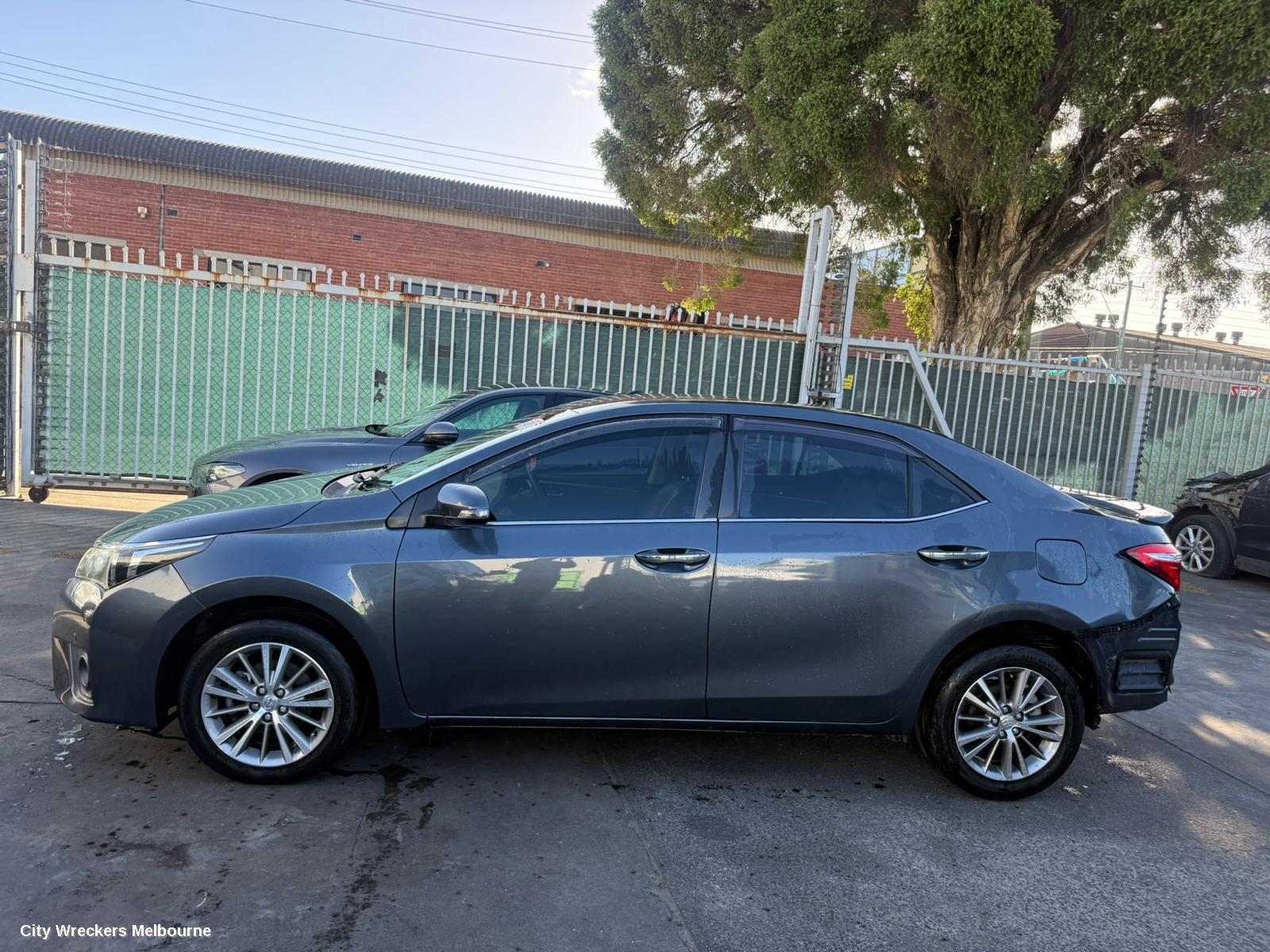 TOYOTA COROLLA LEFT REAR WND REG/MOTOR, ZRE172R, SEDAN, 12/2013 - 06/2019