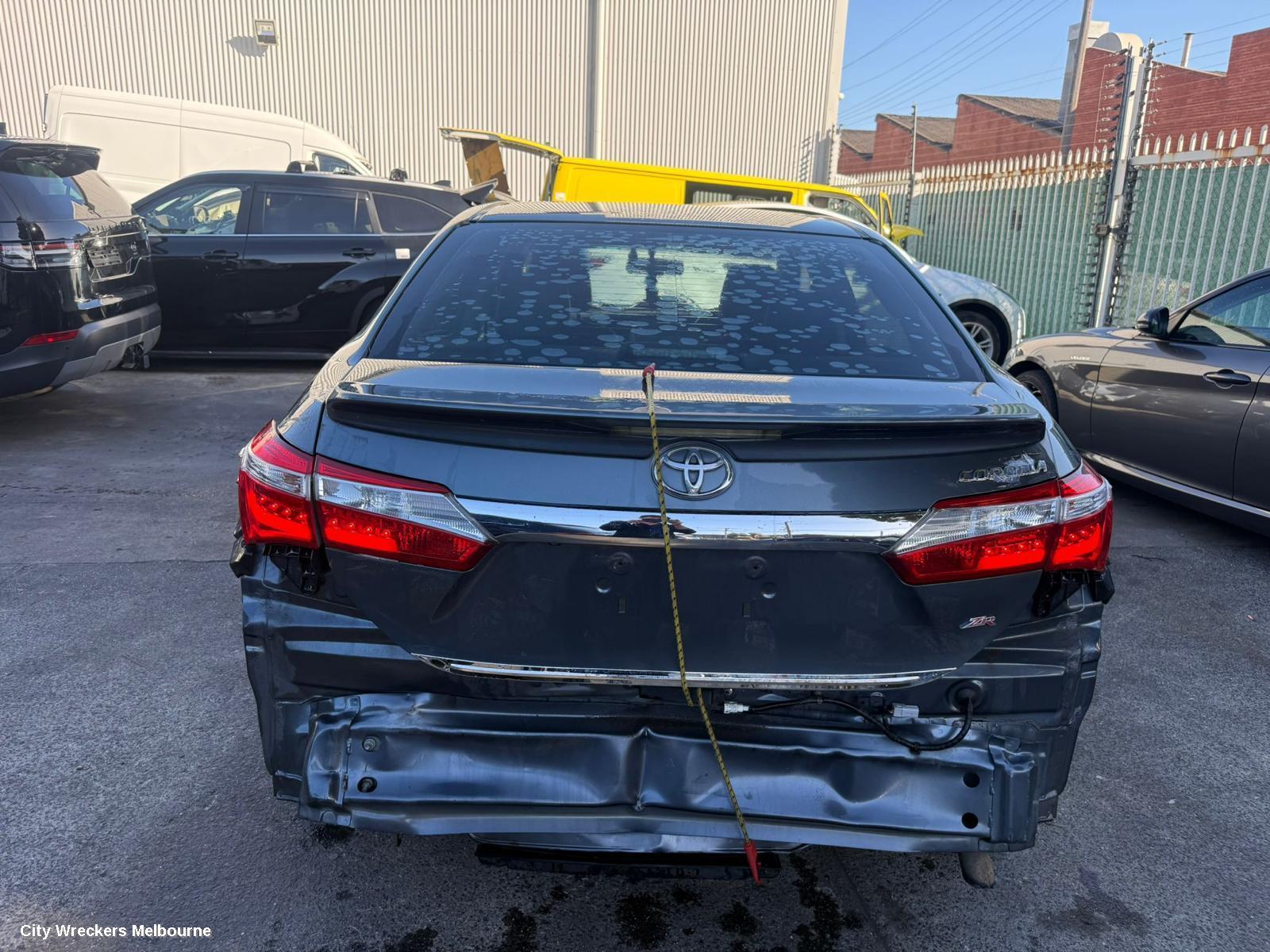 TOYOTA COROLLA LEFT REAR WND REG/MOTOR, ZRE172R, SEDAN, 12/2013 - 06/2019