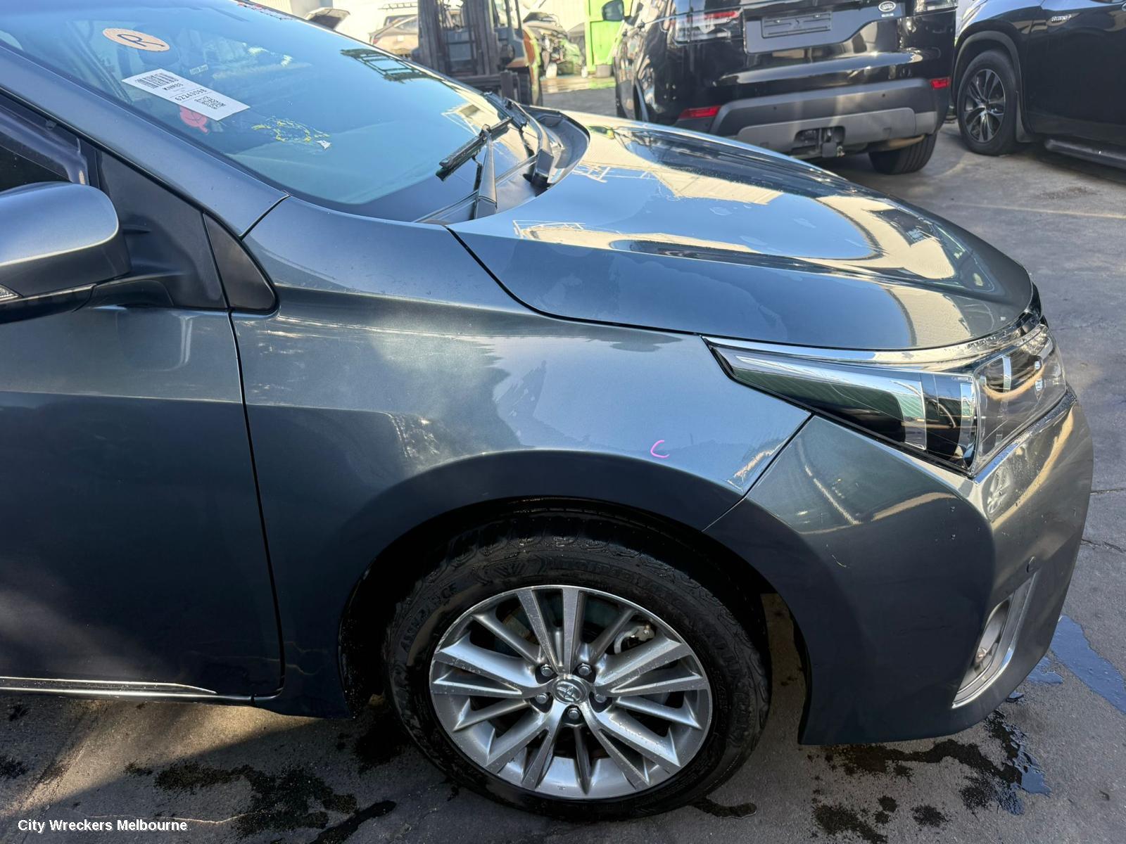 TOYOTA COROLLA LEFT REAR WND REG/MOTOR, ZRE172R, SEDAN, 12/2013 - 06/2019
