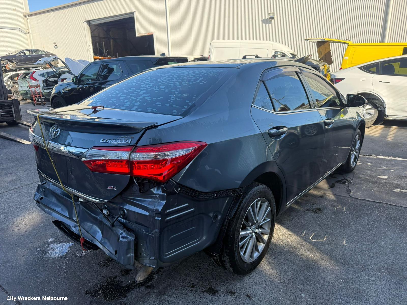TOYOTA COROLLA LEFT REAR WND REG/MOTOR, ZRE172R, SEDAN, 12/2013 - 06/2019