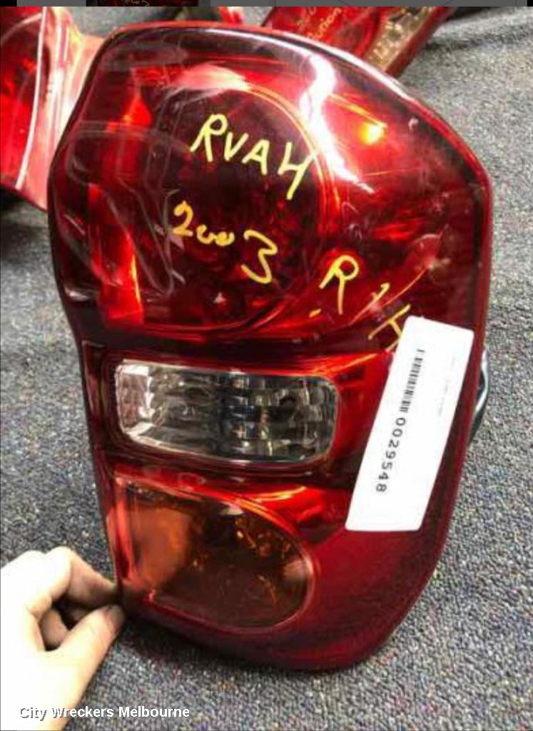 TOYOTA RAV4 RIGHT TAILLIGHT, ACA2#R, LENS # 42-26, 07/2000 - 07/2003